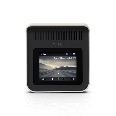 Xiaomi 70mai Smart Dash CAM con WiFi Incorporado, con Control de Voz,  grabación de Emergencia, Panel de Control de App, HD 1080P, Gran Angular de  130 ° con visión Nocturna, G-Sensor, DVR
