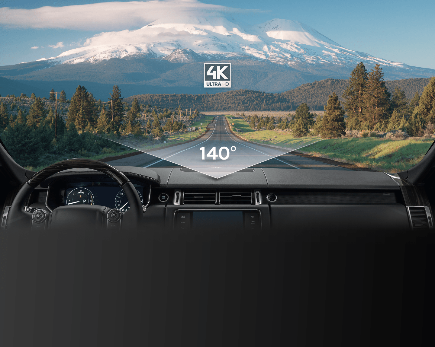 Cámara para auto con GPS 4K UHD A800S-1