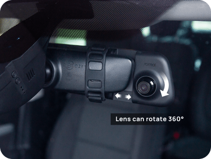 70mai Rearview Dash Cam S500 9.35 3K,SuperCapacitor,HDR,Voice,Car Camera  Mirror